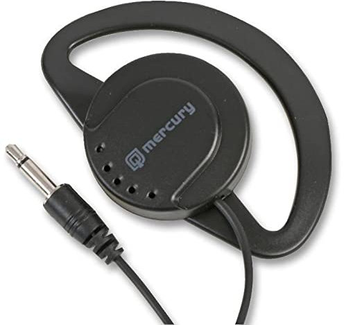 HiLo Casque Mono clipsable Noir