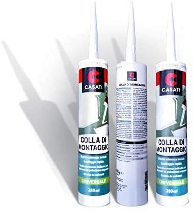 Colla 3 flaconi Per Pannelli In PVC E Polistirolo, 3 Flaconi Da 405g - 100% - Superforte