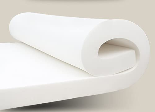YUR Schaumstoffpolsterung, hochdichter Schaumstoff-Ersatz für Sofa, Bank, Kissen, Nackenrolle, Hundebett, 60/80/180/200 cm lang