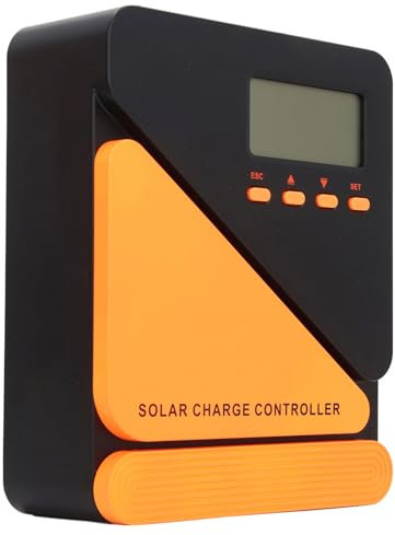 SEAFRONT 60 A 12 V 24 V MPPT-Solarladeregler Dual Fan AGM Gel Lithiumbatterie mit LCD-Display 98% Umwandlungseffizienz LCD-Display Solarpanel-Regler