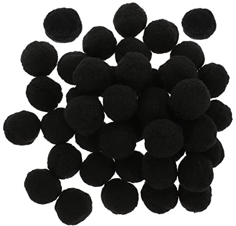 TOKIDNY 50stücke Pomponbälle Flauschig Für Basteln Dekoration Künstliche Bälle Kleine Dekorative Kopfbedeckungszubehör DIY Materialien Kleidungsdekor-Requisite Beanie-Pompon