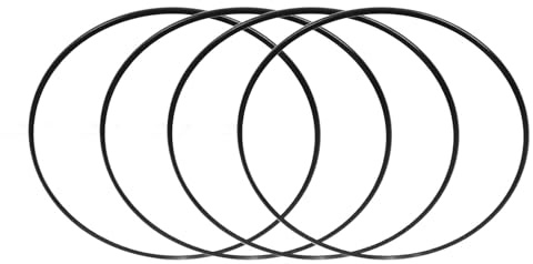 Protector de Llanta de Rueda Autoadhesivo Resistente a los Arañazos, Universal, Negro, para Embellecedor de Bordes, Anillo Protector de Llanta de Rueda de 19 Pulgadas para Coches