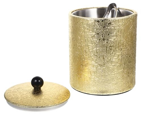 Alipis 1stück Edelstahl Eiskübel Für Wein Und Getränke Isolierter Bar-Eimer Eleganter Champagnerkühler Für Partys Und Feierlichkeiten Langlebig Und Kratzfest Design