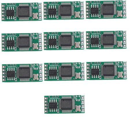Swiixxer 10 Pièces Module de Caméra Analogique CVBS vers USB Conversion de Capture Vidéo de Signal Numérique AV vers USB Prise en Charge/MJPG