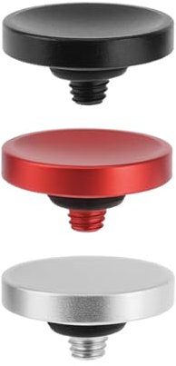 LT Easiyl 3-teiliger Konkaver Auslöser aus Aluminiumlegierung 11 Mm Kompatibel mit Fujifilm XT5 X100VI XT50 X-Pro3 Kompatibel mit Nikon ZF DF Kompatibel mit Lei-ca Q3 M10 M11