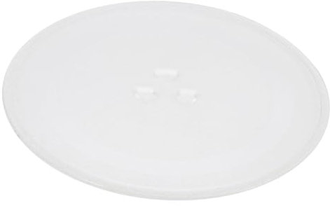 Angoily Replacement Glass Turntable Plate for Microwave Sturdy Easy to Clean Oven Plate Stacker Microwave Accessories