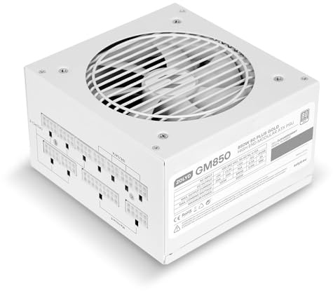 Alimentation Zolyd GM850 850W 80 Plus Gold Full Modulaire Blanche