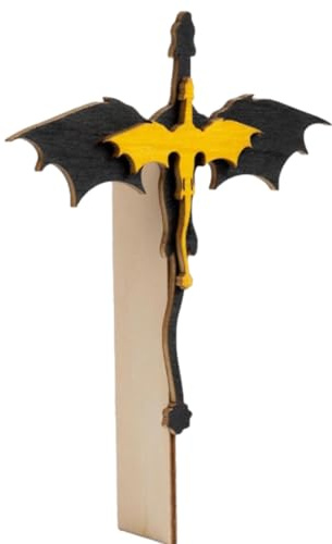 Bücherstützen Dragon, Drache Bücherregal Ecke mit dekorativen Lesezeichen, Halloween Deko für Schreibtisch, Regale und Schränke, Regalzubehör mit fantastischem Thema für den t Ort