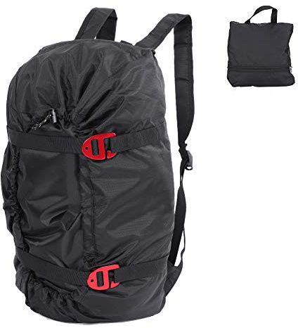 BuyWeek Klettertasche Kletterseil Tasche, 144 × 106 cm Wasserdicht Faltbarer 210D Oxford-Gewebe für Klettern Trekking Wandert