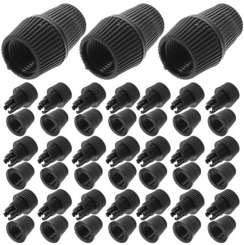 PAMINGONO 100 Abrazaderas de Alivio de Tensión para Cables Colgantes, Sujetacables de Pp Resistentes, Compatibles Cables Redondos y Planos de 4-6 Mm, para Lámparas y Luces de Techo, Set
