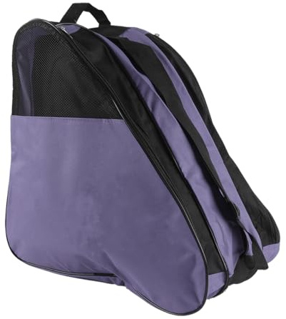 Ubric Bolsa para patines de mujer, patines de hielo, patines de esquí, patines de hockey sobre hielo para adultos, para hombres y mujeres (morado)