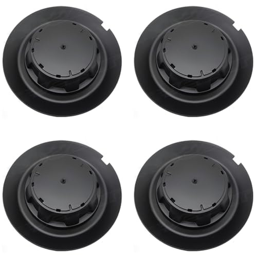 4 Stück Nabendeckel für Mercedes Benz AMG G350 G500 G63 S680GLS600, Radkappen Felgenkappen Nabenkappen,Auto Fahrzeug Radnabe Center Cap Abdeckung,Black