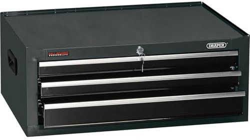 Draper 35740 26 Intermediate Tool Chest (3 Drawer), Black