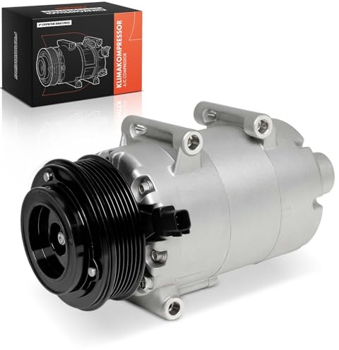 Frankberg Klimakompressor Klimaanlagen Kompressor mit Kupplung Diesel | Kompatibel mit Galaxy WA6 Mondeo IV BA7 S-Max WA6 S80 II 124 V70 III 135 Replace# 8FK351334051, inkl. Öl vorbereift