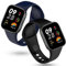 Xisair 2 Cinturini Compatibili con Redmi Watch 3 Cinturino di Ricambio in Silicone, Cinturino Sportivo Impermeabile, Traspirante per Redmi Watch 3 Orologio Intelligente