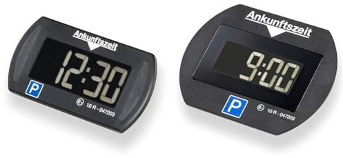 Needit Park Mini elektronische Parkscheibe digitale Parkuhr & Park Lite vollautomatische Parkscheibe mit Zulassung für ganz Deutschland