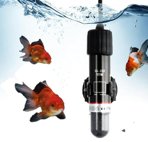 OldPAPA Aquarium Heater,10 W Mini Aquarium Heating Rod with Thermostat, USB Fish Tank Heater Thermostat Aquarium Turtle Heater for Small Aquariums for Salt Water and Freshwater(Small Fish Tanks)