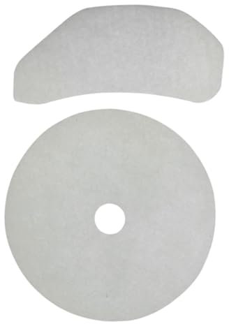 Operitacx Kit De Filtres De Sèche-linge 2 Pièces Remplaçables Pour Évacuation Et Prise D'air Ronde, Filtration, Compatibles Conduits Standard, Entretien Facile