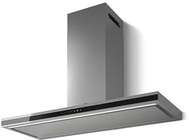 Elica Element IXBL/A/90 Cappa aspirante a parete Nero, Acciaio inox 620 m³/h