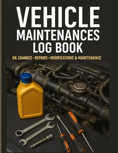 Vehicle maintenance log book