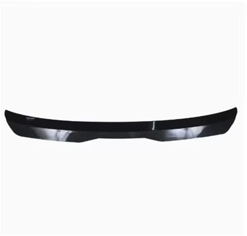Rear Ducktail For VW For Golf MK5 MK6 MK7 MK7.5 MK8 Tail Tuning Roof Rear Spoiler Wing Air Deflector Dam Boot Lip Trim Car Spoiler(Carbon pattern)