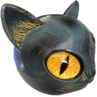 Kaxenig Statua Gatto,Decorazioni Da Tavolo Gattino Nero Intagliato A Mano - Animale in Resina per Ingresso Scrivania Mensola Sala da Pranzo Camera Armadietto Festa Compleanno Regalo