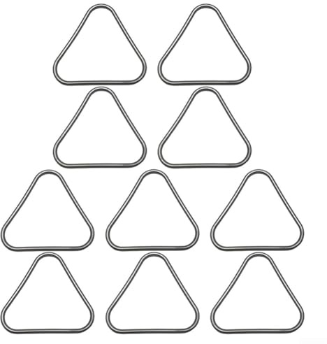 HpLive Joint triangulaire pour nettoyeur haute pression 9.081-422.0 pour Karcher K2 K3 K4, pièce de rechange en métal robuste (10 pièces)