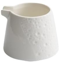 Såsskål Liten kaffemjölkkanna med spetsig mun och såsbåt i keramisk stil, västerländsk steksås Såskanna