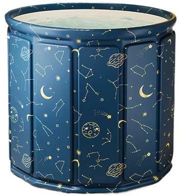 Portable Bathtub | Non-slip PVC Lightweight Ice Bathtub,Bathroom Hot Spa Plunge Pool | For Garden Gym Outdoor Camping Travel Men Women Boys Girls Youth