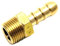British Made 3/8 Bspt Male Fitting to Lpg Fulham Nozzle to 8mm I/D Hose