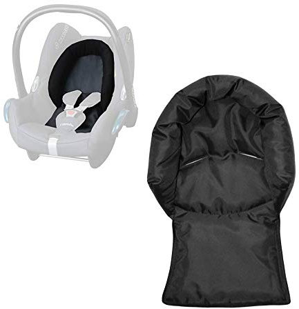 Aveanit Maxi Cosi Kopfkissen Kopfstütze Kopfpolster für Babyschale Sitzverkleinerer Cabriofix Citi NewBorn Auto-Sitzverkleinerer Autositz Wasserdicht Schwarz