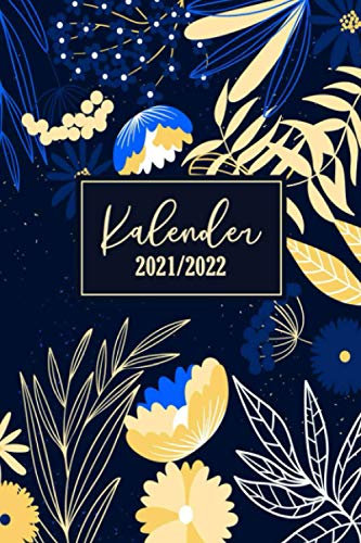 Kalender 2021-2022: Wochenplaner für 2 Jahren| Januar 2021 bis Dezember 2022 | Kalenderbuch und Familienplaner für notieren | 6x9 Zoll, Din a5