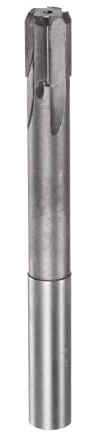 sourcing map Sujeción Escariador 12,5mm H7 C1/K30 Carburo Punta Precisión Rectas Flautas Redondo Vástago Torno Máquina Fresado Cortador