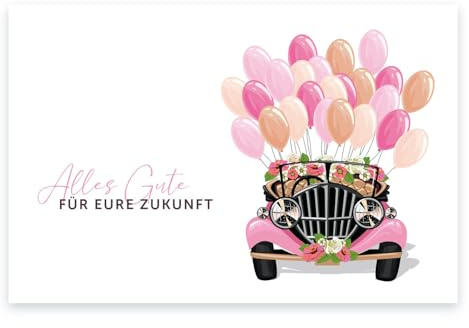 1 edle Hochzeitskarte 10,5x14,8cm mit Umschlag, Glückwunschkarte, Klappkarte, Karte zur Hochzeit Hochzeitskarte zum gratulieren Alles Gute Karte Klappkarte