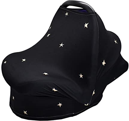 Abaodam Fundas Para Asientos De Dosel Cubierta Para Carrito De Compras Chal Elástico Color En Funda Para De Bufanda Para Amamantar Funda De