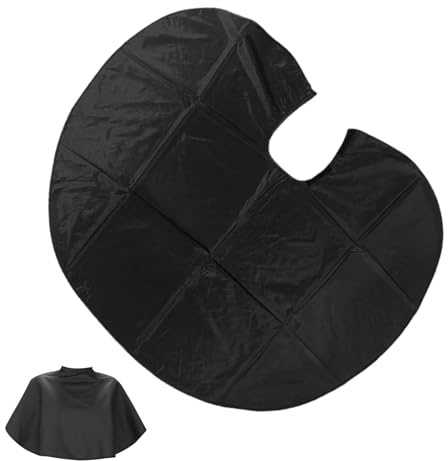 Mantello da parrucchiere – versatile mantello da parrucchiere leggero | Camice da parrucchiere durevole con chiusura a collo regolabile, mantello antimacchia per acconciatura e colorazione