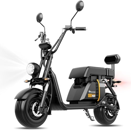 EVERCROSS 701 Elektro Motorrad, Elektro Motocross mit 48V/25Ah, 3-Geschwindigkeitsmodi 25/35/45km/h, 1500W Motor, Reichweite 60 km,Doppelte Stoßdämpfung, Elektrisches Offroad-Motorrad für Erwachsene