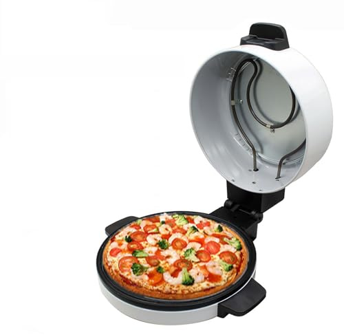 Machine À Pizza 12 Pouces, Four À Pizza Électrique 2000 W, Grille-pain Portable Pour Steaks, Cuisson Rapide Et Efficace Pour Des Croûtes Croustillantes, Pour La Maison Ou L'école