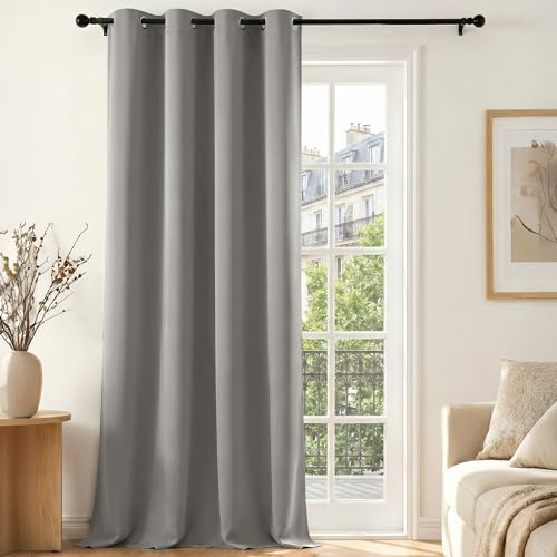 Deconovo Cortina Opaca Térmica para Dormitorio, 1 Pieza, 140x260 cm