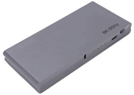 Generic di Interfaccia Multimediale HD 8K 3x1 Ad Alta Risoluzione con Telecomando per Stick, e PC (Spina europea)