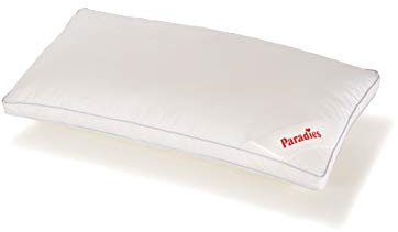 PARADIES Kissen 40x80 cm Softy fest Bio, schadstoffgeprüft, medizinisch getestet, Kopfkissen mit Reißverschluss