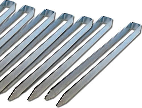 Bodenanker für Rosenbogen -K&B Vertrieb- Heringe 30cm Erdnagel Erdanker Erdspieß Bauanker Nagel Zelt Zelthering 319 (2 Stück)