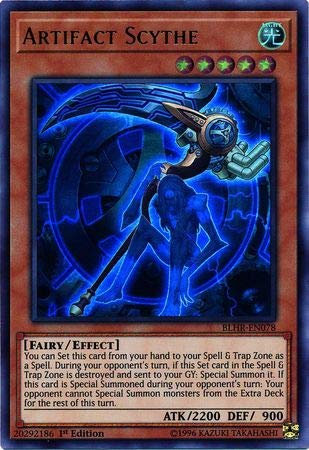 Yu-Gi-Oh! - Artifact Sense - BLHR-EN078 - Ultra Rare - 1st Edition - Battles of Legend: Hero's Revenge