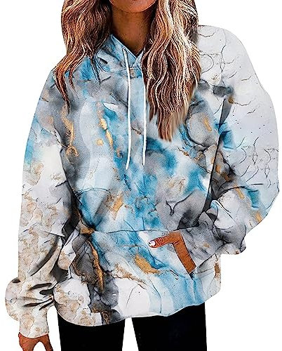 ZHENDEGL Oversized Hoodie Women, Womens Hoodies Pink Palm Puff Hoodies Pink Palm Puff Hoodie Kids Hoodies For Women Navy Hoodie Women Blue Hoodie Grey Zip Up Hoodie Sweatshirts For Women Uk Zipped