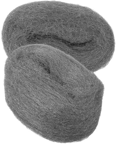 BELLIFFY 2piezas Estropajo De Acero Reutilizable Para Limpieza Pulido y Desoxidado Malla De Alambre Flexible Para Ventanas