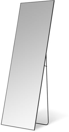 Amazon Basics Full Length Floor Mirror, 64 x 21 x 0.55, Black