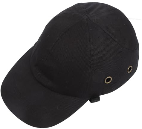 OSALADI Verstellbare Anstoßkappe Schutzhelm aus Abs Leichter Kopfschutz Baseballmütze Atmungsaktiv für Baustelle und Outdoor