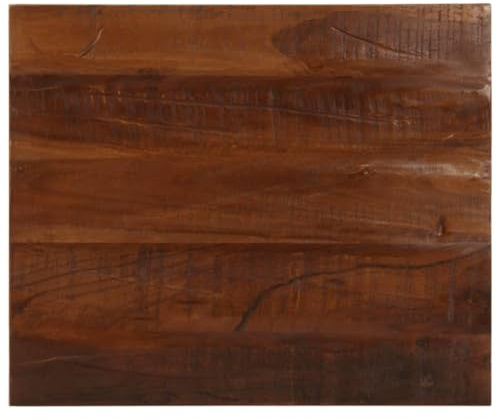 Topo di Lavoro in Legno, Topo di Lavoro da Cucina Vintage Rettangolare, Piano da Banco per Costruzione Tavoli Progetti Fai-da-Te Multiuso 60x50x3,8 cm