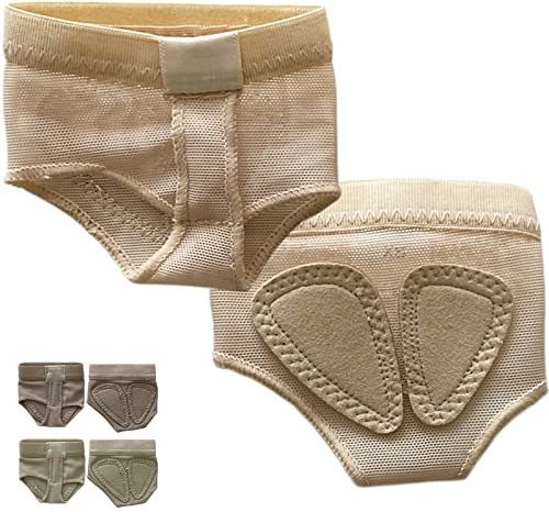 DANCEYOU Foot Undies Thongs 1/2 Pairs Lyrical Dance Paws Pads Ballet Belly Contemporary Dance Shoes for Kids Women and Men 1 Pairs, S
