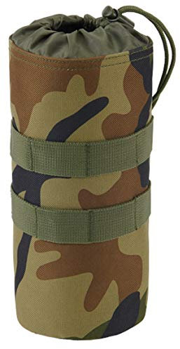Brandit MOLLE TASCHE MAGAZINTASCHE/FLASCHENTASCHE/GÜRTELTASCHE ARMY MODULAR 13-TYPEN, Produkt:Flaschenhalter I, Farbe:Woodland